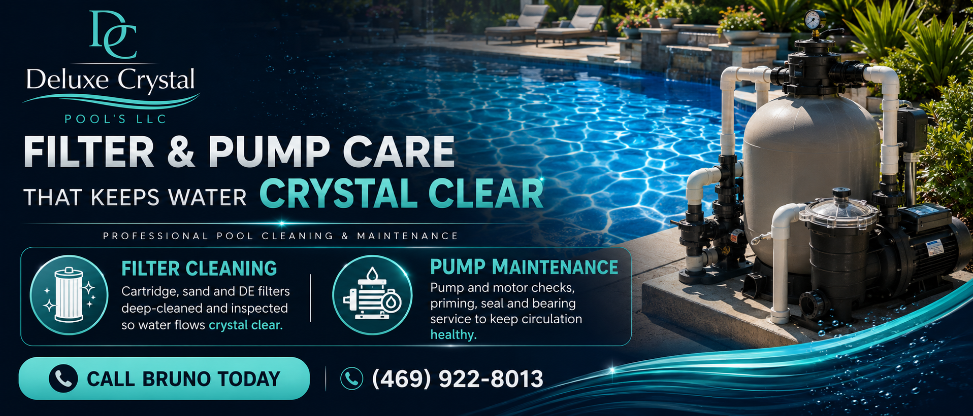 Filter and pump care