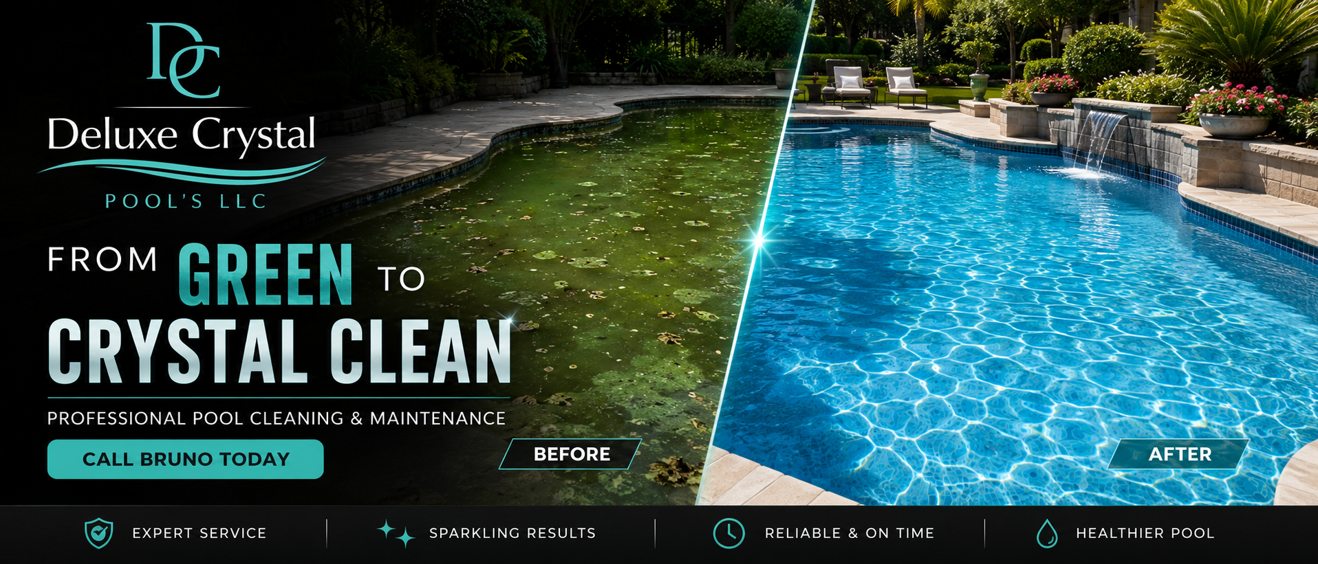From green to crystal clean